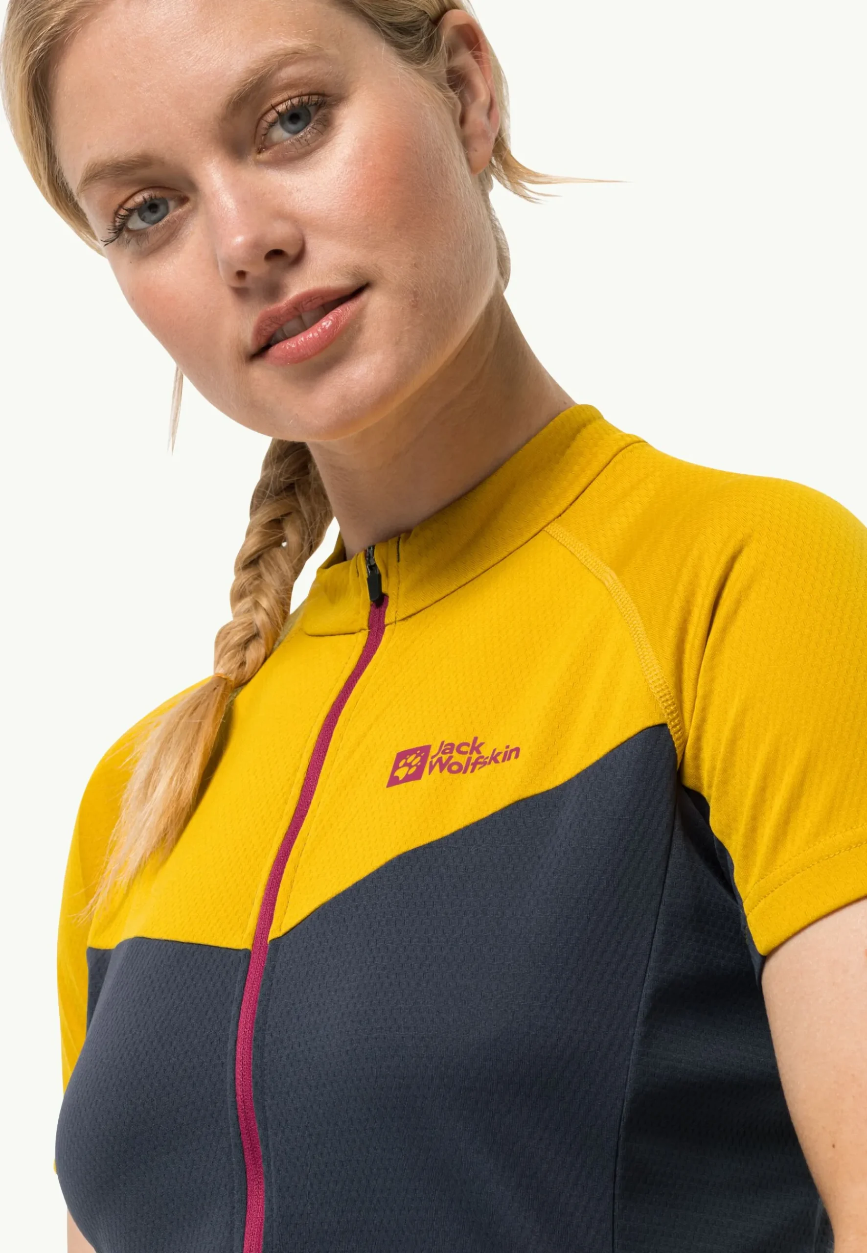 Jack Wolfskin Morobbia Fz T W|DAMES Fietsen|Functionele Shirts