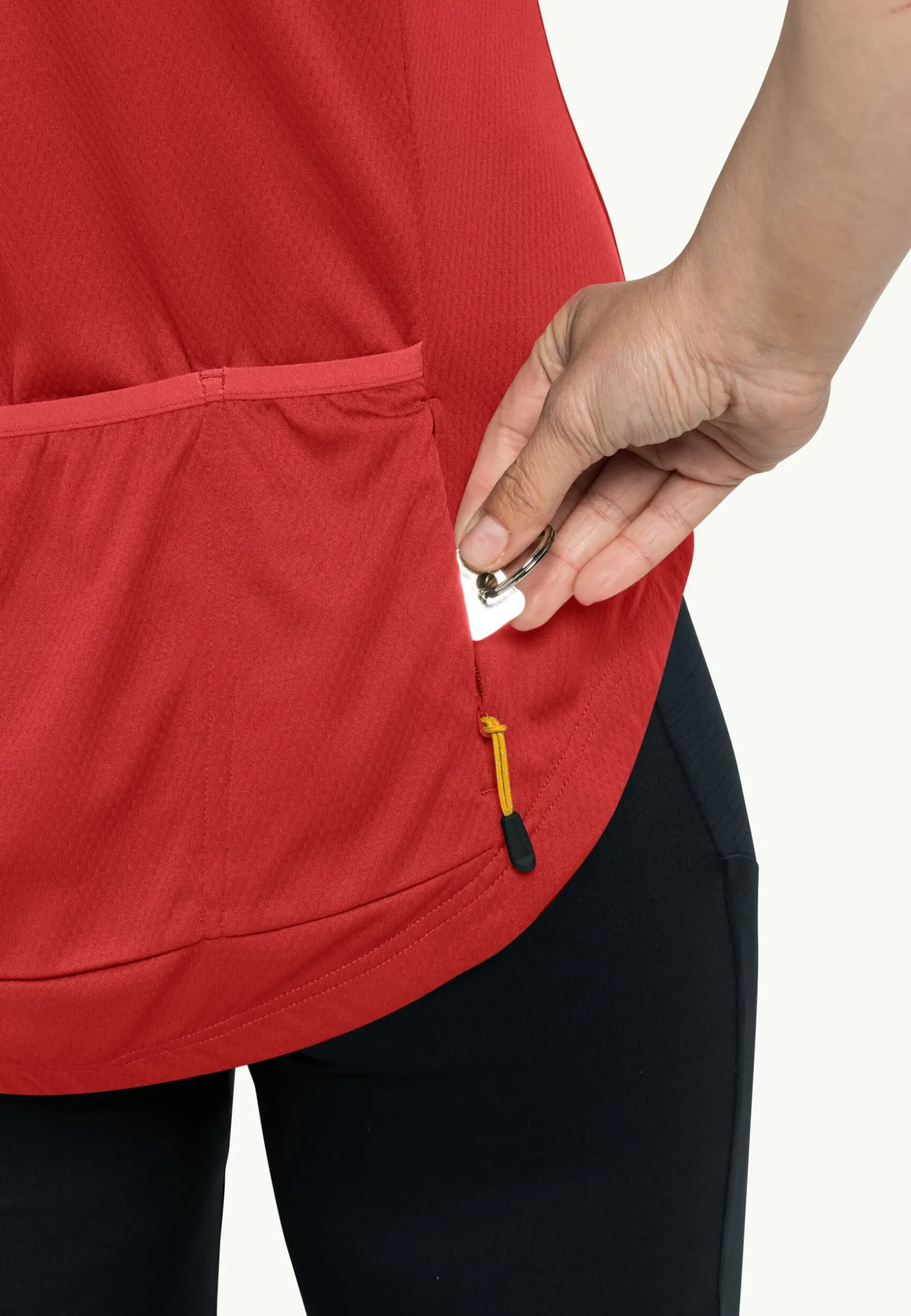 Jack Wolfskin Morobbia Fz T W|DAMES Fietsen|Functionele Shirts