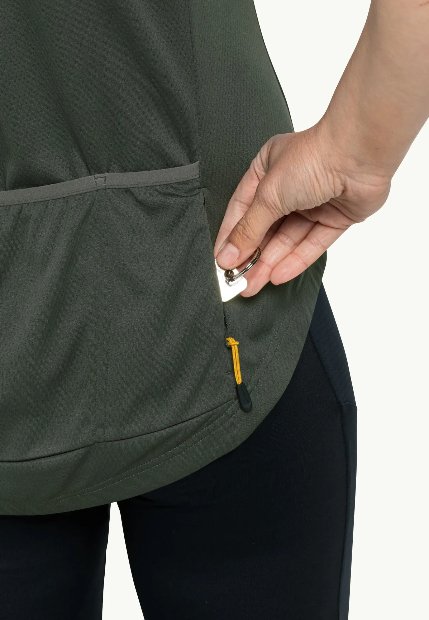 Jack Wolfskin Morobbia Fz T W|DAMES Fietsen|Functionele Shirts