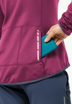 Jack Wolfskin Morobbia Fz W|DAMES Fietsen|Voor- En Najaarsjacks/-Jassen