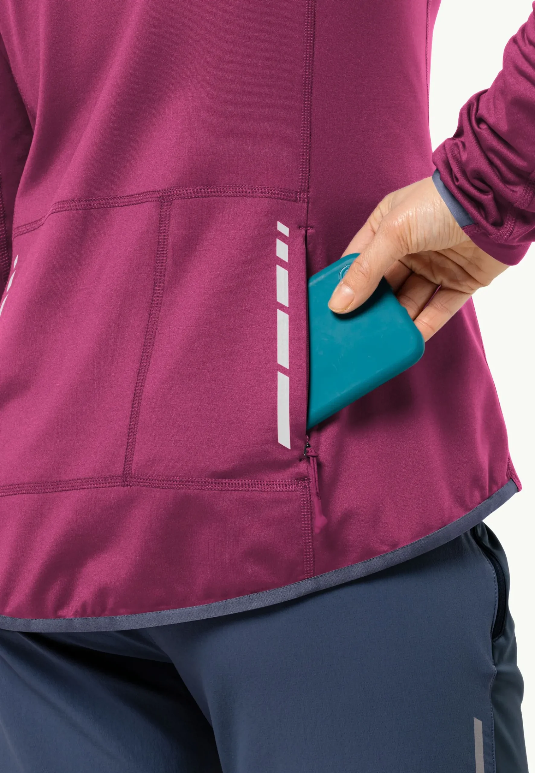 Jack Wolfskin Morobbia Fz W|DAMES Fietsen|Voor- En Najaarsjacks/-Jassen