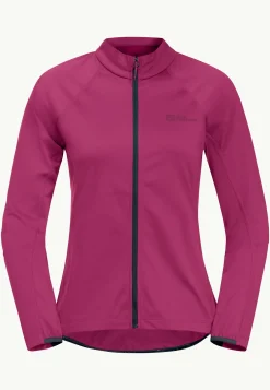 Jack Wolfskin Morobbia Fz W|DAMES Fietsen|Voor- En Najaarsjacks/-Jassen