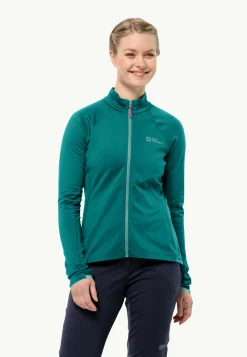 Jack Wolfskin Morobbia Fz W|DAMES Fietsen|Voor- En Najaarsjacks/-Jassen