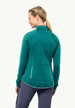 Jack Wolfskin Morobbia Fz W|DAMES Fietsen|Voor- En Najaarsjacks/-Jassen