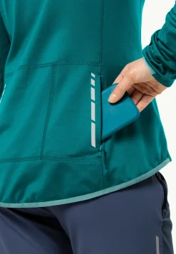 Jack Wolfskin Morobbia Fz W|DAMES Fietsen|Voor- En Najaarsjacks/-Jassen