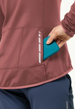 Jack Wolfskin Morobbia Fz W|DAMES Fietsen|Voor- En Najaarsjacks/-Jassen
