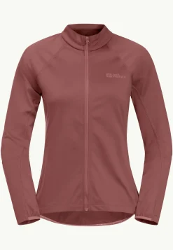 Jack Wolfskin Morobbia Fz W|DAMES Fietsen|Voor- En Najaarsjacks/-Jassen