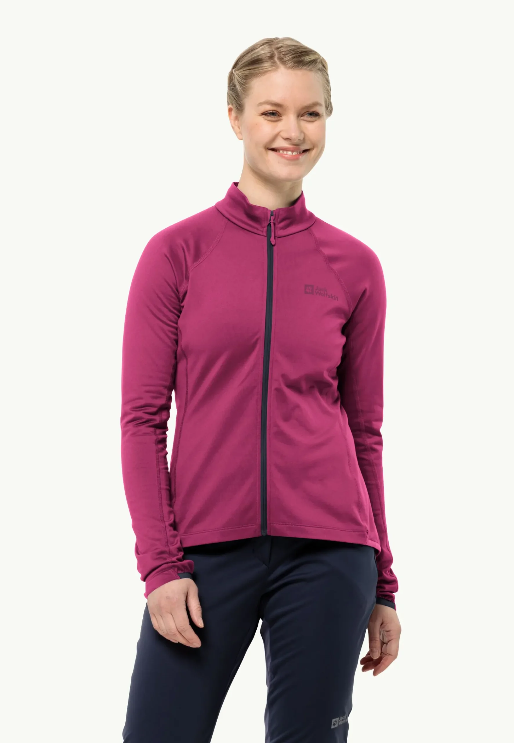 Jack Wolfskin Morobbia Fz W|DAMES Fietsen|Voor- En Najaarsjacks/-Jassen