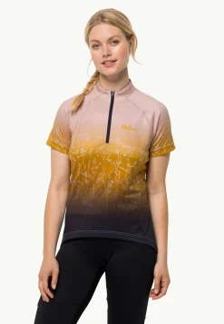 Jack Wolfskin Morobbia Hz Print T W|DAMES Fietsen|Functionele Shirts