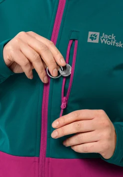 Jack Wolfskin Morobbia Jkt W|DAMES Fietsen|Voor- En Najaarsjacks/-Jassen