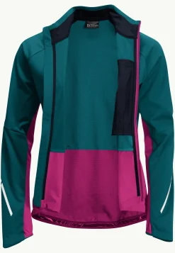 Jack Wolfskin Morobbia Jkt W|DAMES Fietsen|Voor- En Najaarsjacks/-Jassen