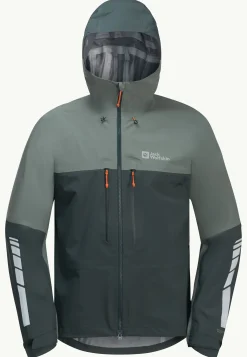 Jack Wolfskin Morobbia 3l Jkt M|Heren Fietsen|Voor- En Najaarsjacks/-Jassen