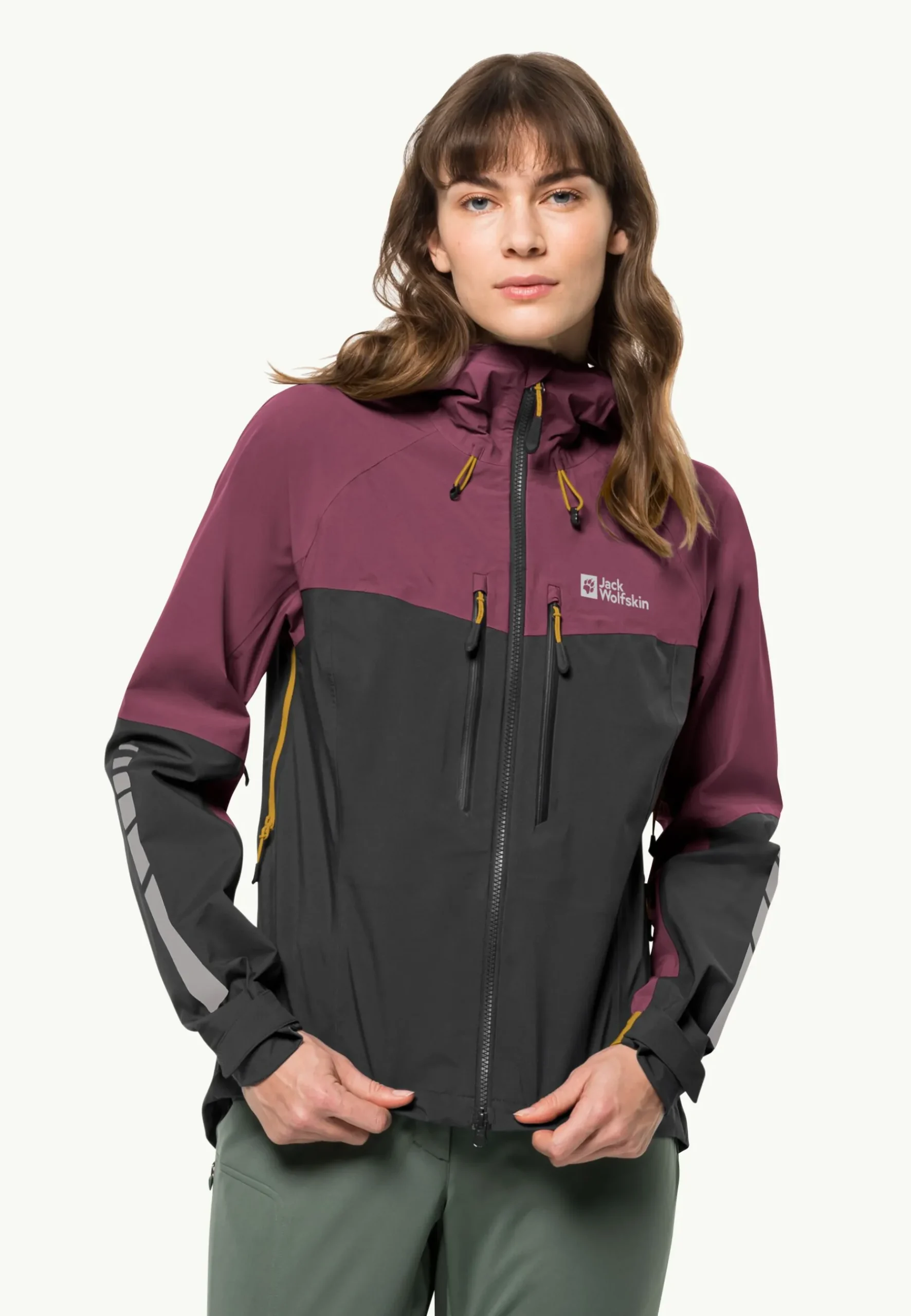 Jack Wolfskin Morobbia 3l Jkt W|DAMES Fietsen|Voor- En Najaarsjacks/-Jassen