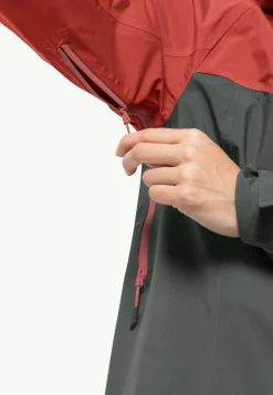 Jack Wolfskin Morobbia 3l Jkt W|DAMES Fietsen|Voor- En Najaarsjacks/-Jassen