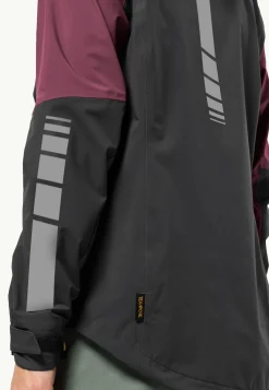 Jack Wolfskin Morobbia 3l Jkt W|DAMES Fietsen|Voor- En Najaarsjacks/-Jassen