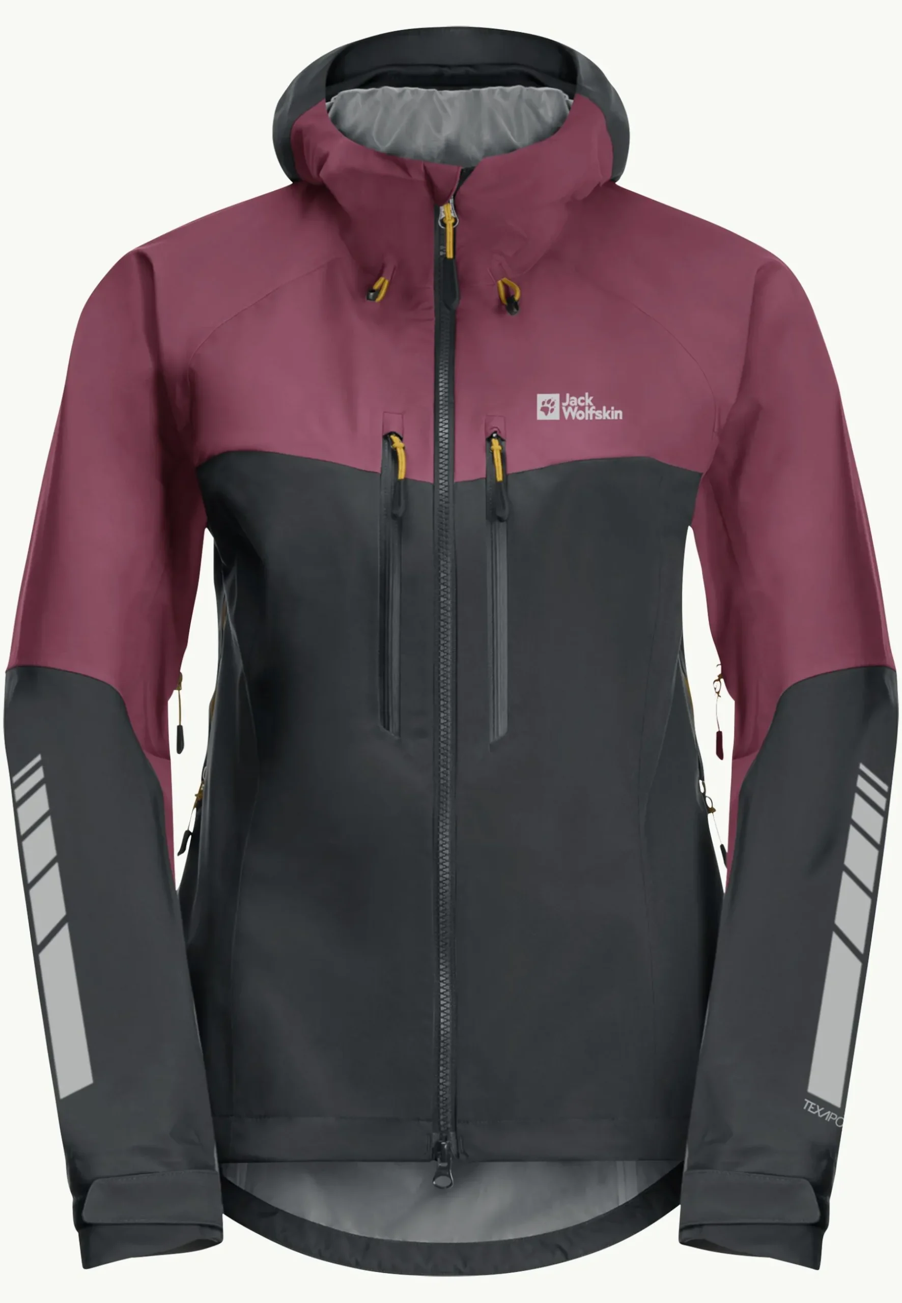 Jack Wolfskin Morobbia 3l Jkt W|DAMES Fietsen|Voor- En Najaarsjacks/-Jassen