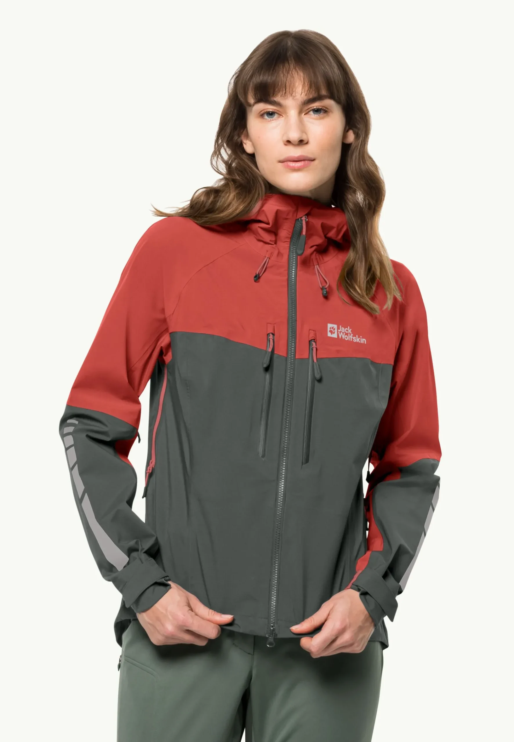 Jack Wolfskin Morobbia 3l Jkt W|DAMES Fietsen|Voor- En Najaarsjacks/-Jassen