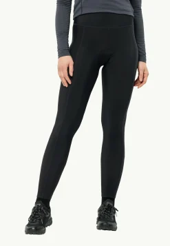 Jack Wolfskin Morobbia Tights W|DAMES Fietsen|Fietsbroeken