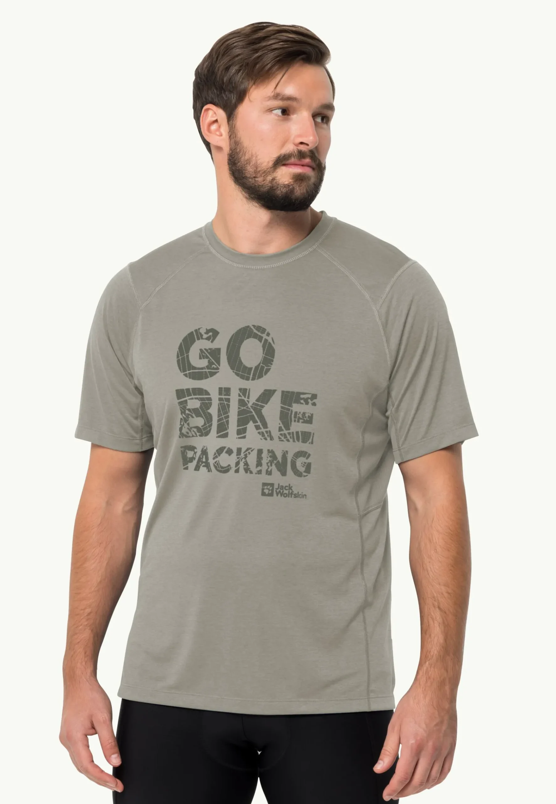 Jack Wolfskin Morobbia Vent T M|Heren Fietsen|Functionele Shirts