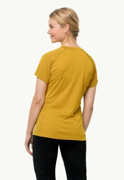 Jack Wolfskin Morobbia Vent T W|DAMES Fietsen|Functionele Shirts