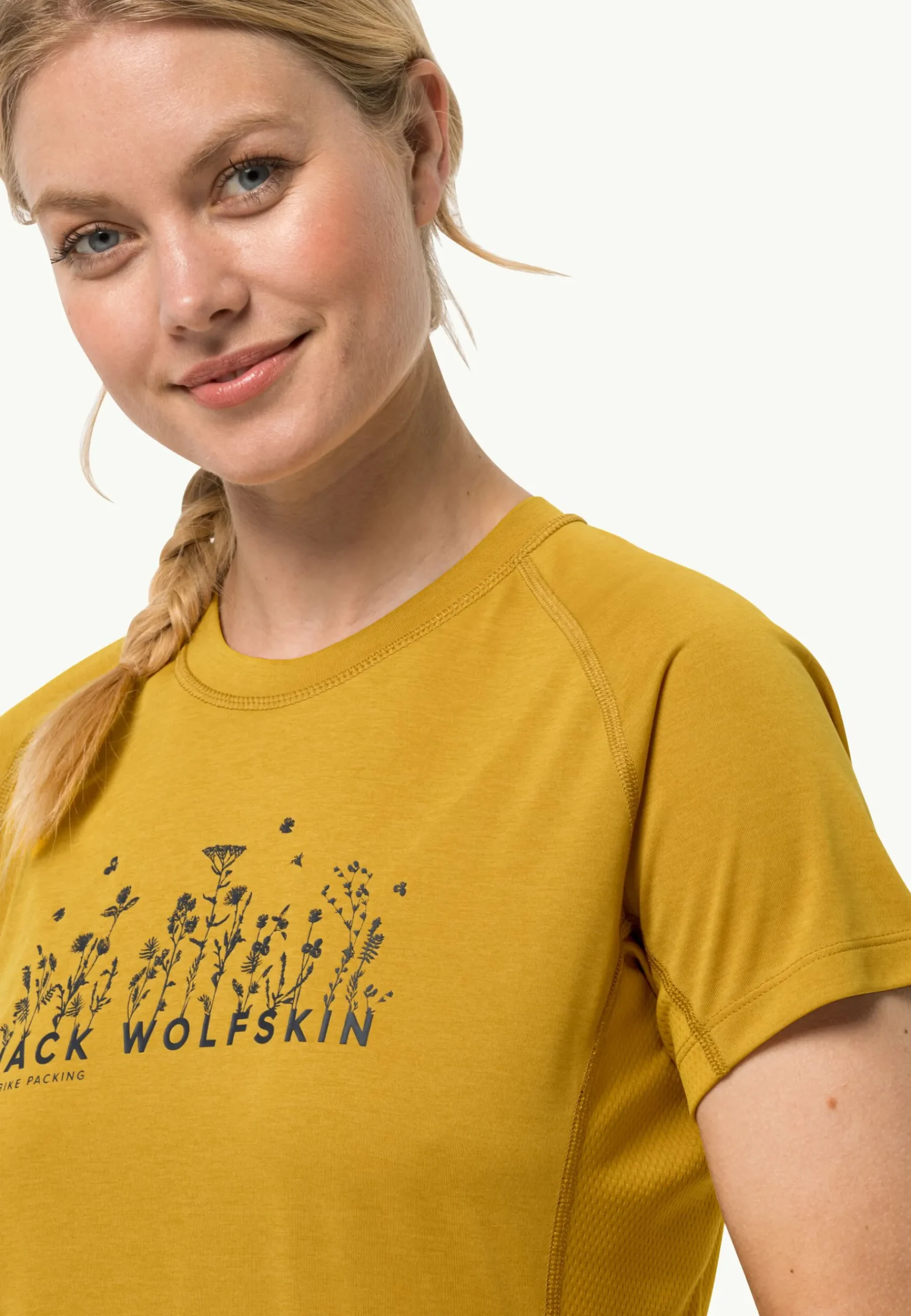Jack Wolfskin Morobbia Vent T W|DAMES Fietsen|Functionele Shirts