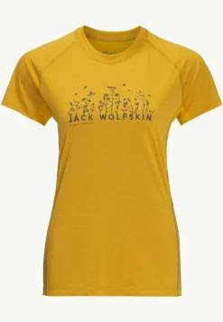 Jack Wolfskin Morobbia Vent T W|DAMES Fietsen|Functionele Shirts