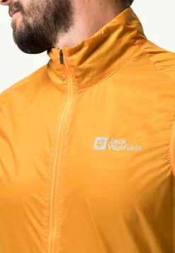 Jack Wolfskin Morobbia Wind Vest M|Heren Fietsen|Voor- En Najaarsjacks/-Jassen
