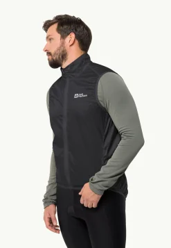 Jack Wolfskin Morobbia Wind Vest M|Heren Fietsen|Voor- En Najaarsjacks/-Jassen