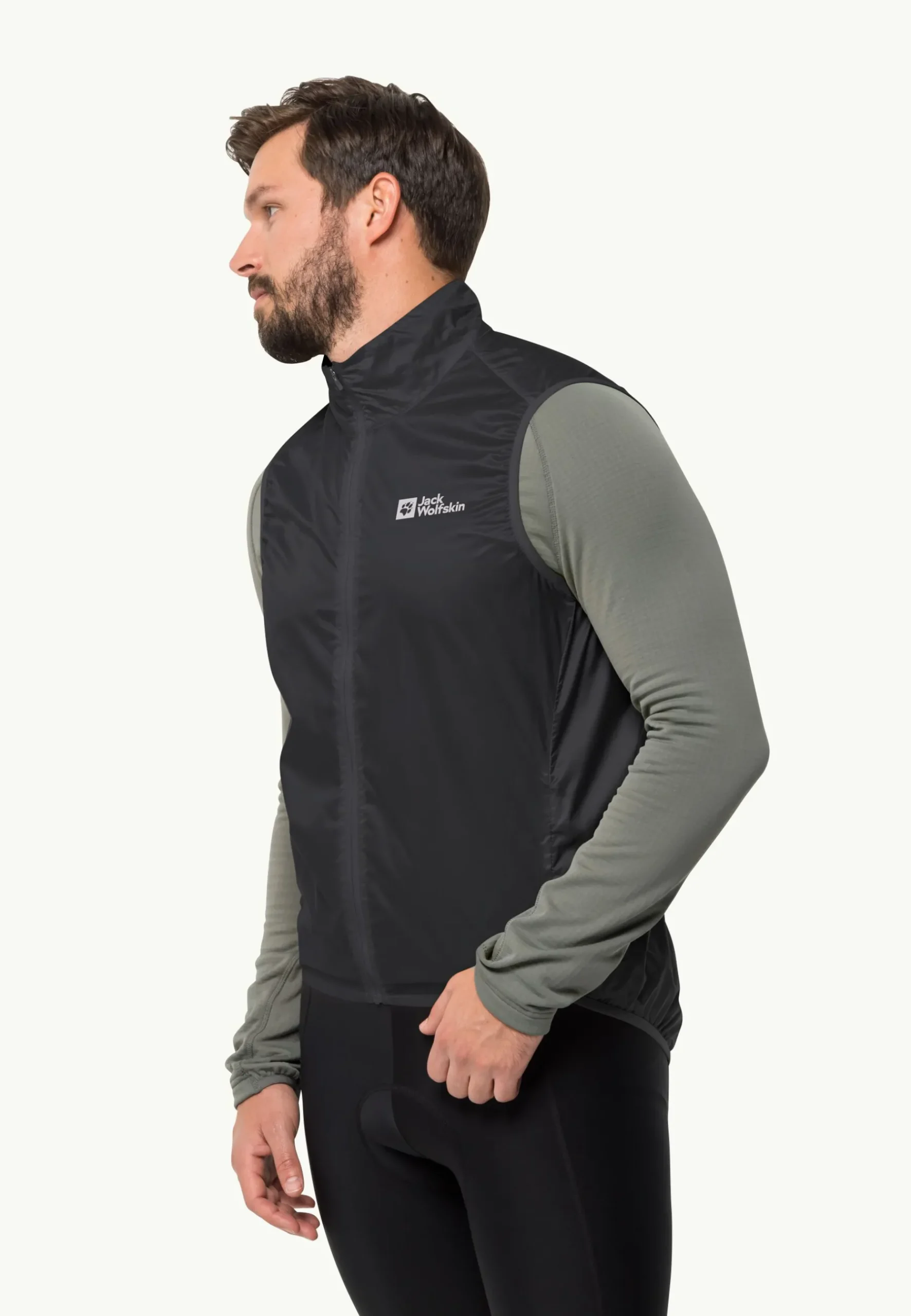 Jack Wolfskin Morobbia Wind Vest M|Heren Fietsen|Voor- En Najaarsjacks/-Jassen