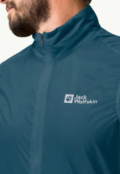 Jack Wolfskin Morobbia Wind Vest M|Heren Fietsen|Voor- En Najaarsjacks/-Jassen