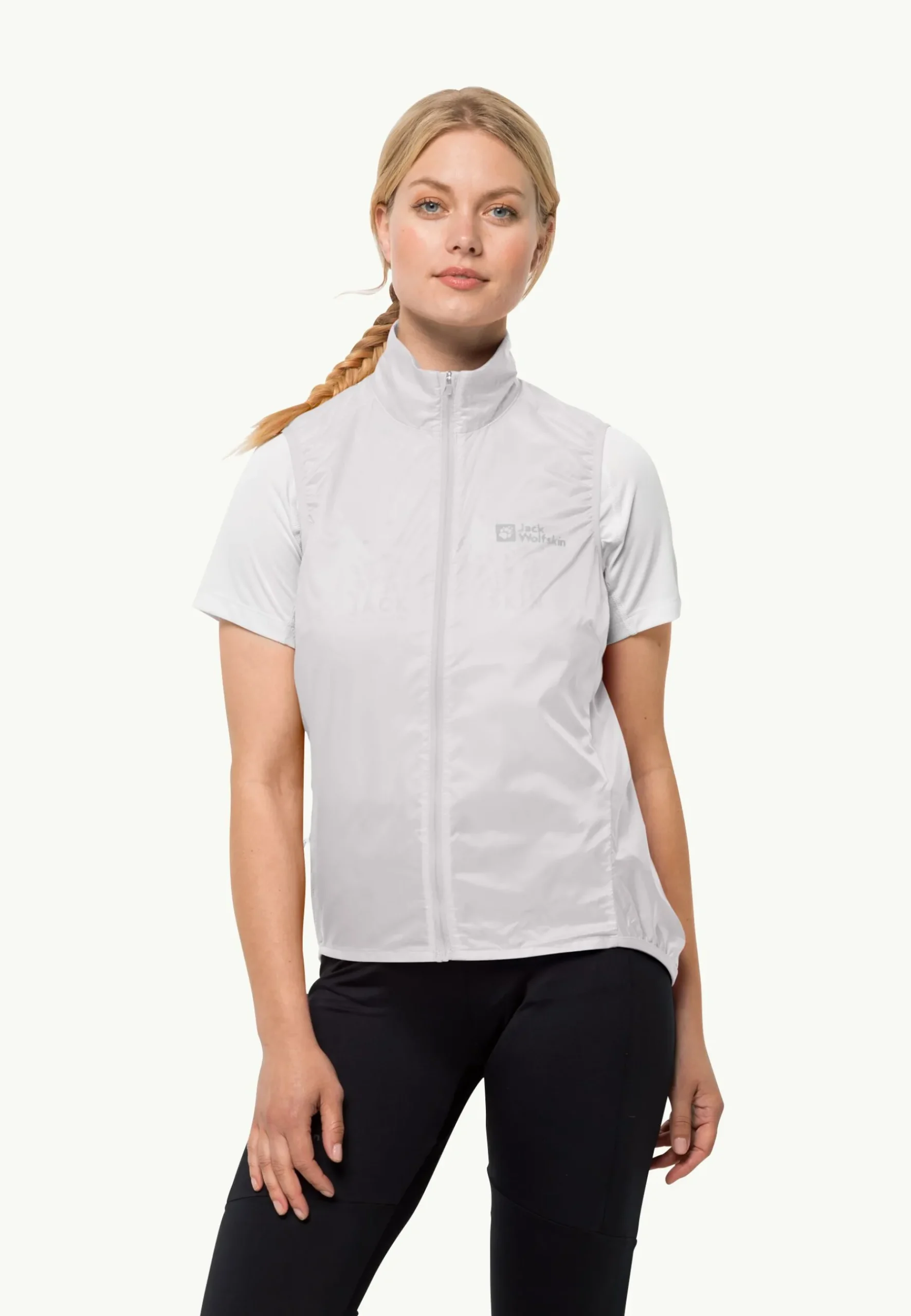 Jack Wolfskin Morobbia Wind Vest W|DAMES Fietsen|Voor- En Najaarsjacks/-Jassen