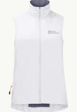 Jack Wolfskin Morobbia Wind Vest W|DAMES Fietsen|Voor- En Najaarsjacks/-Jassen