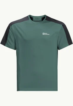 Jack Wolfskin Narrows T M|Heren Wandelen|Functionele Shirts