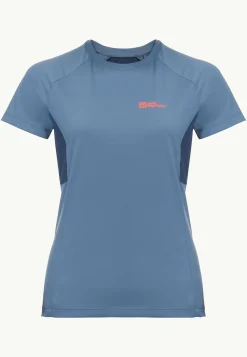 Jack Wolfskin Narrows T W|DAMES Wandelen|Functionele Shirts