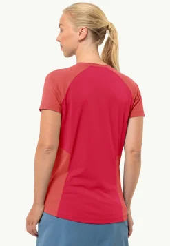 Jack Wolfskin Narrows T W|DAMES Wandelen|Functionele Shirts