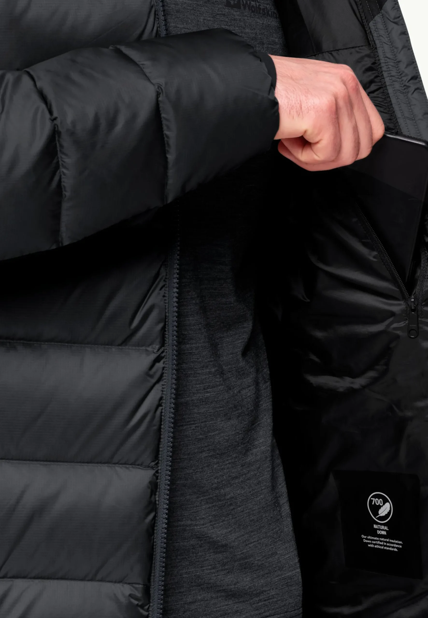 Jack Wolfskin Nebelhorn Down Hoody M|Heren Wandelen|Voor- En Najaarsjacks/-Jassen