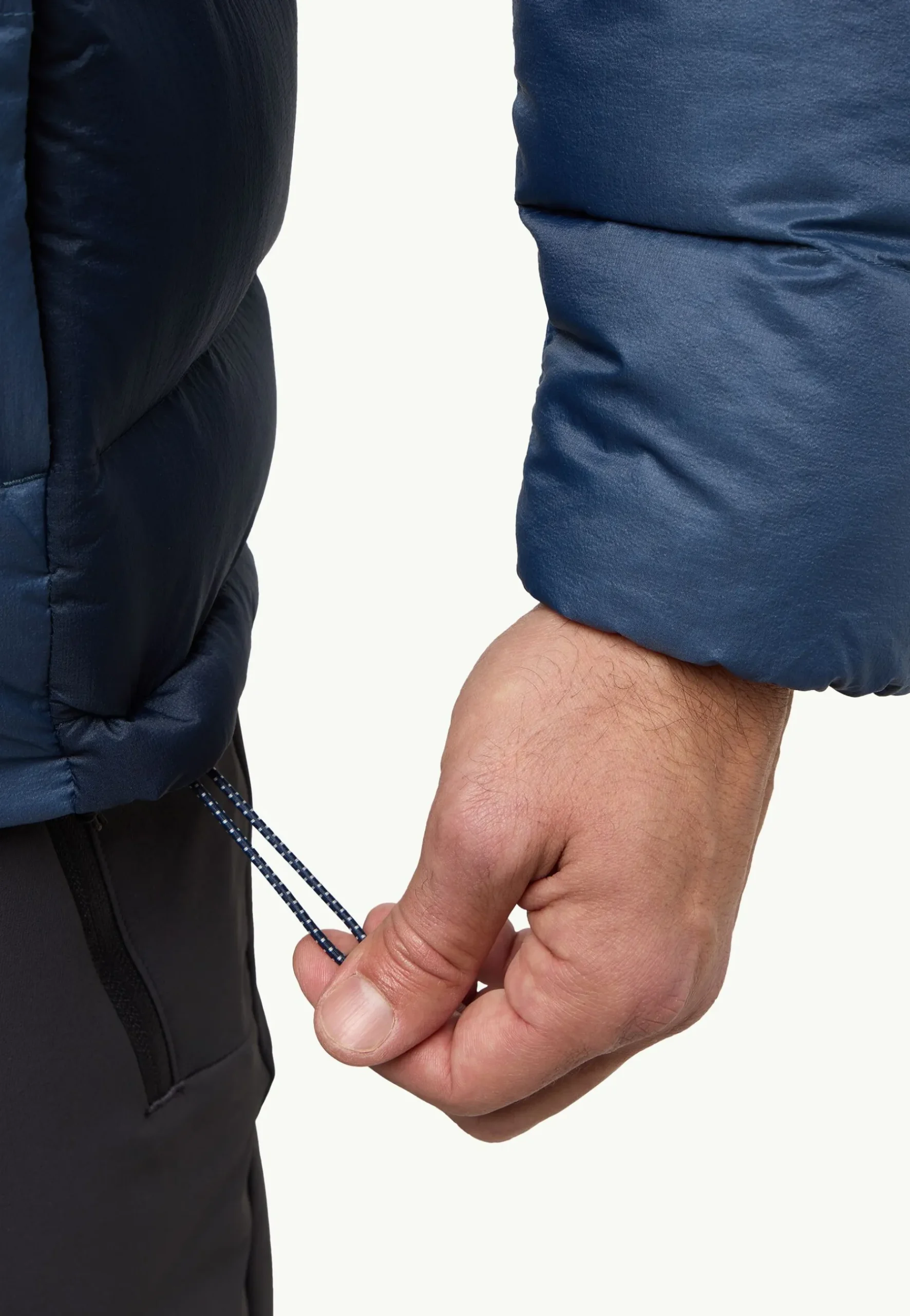 Jack Wolfskin Nebelhorn Down Hoody M Rds|Heren Voor- En Najaarsjacks/-Jassen|Bodywarmers