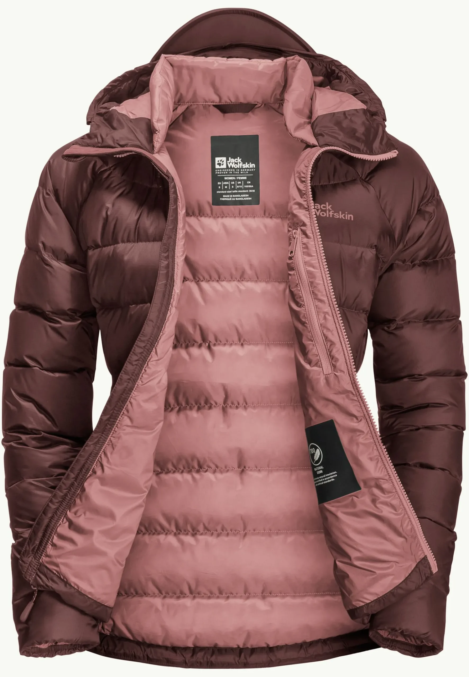 Jack Wolfskin Nebelhorn Down Hoody W|DAMES Wandelen|Voor- En Najaarsjacks/-Jassen