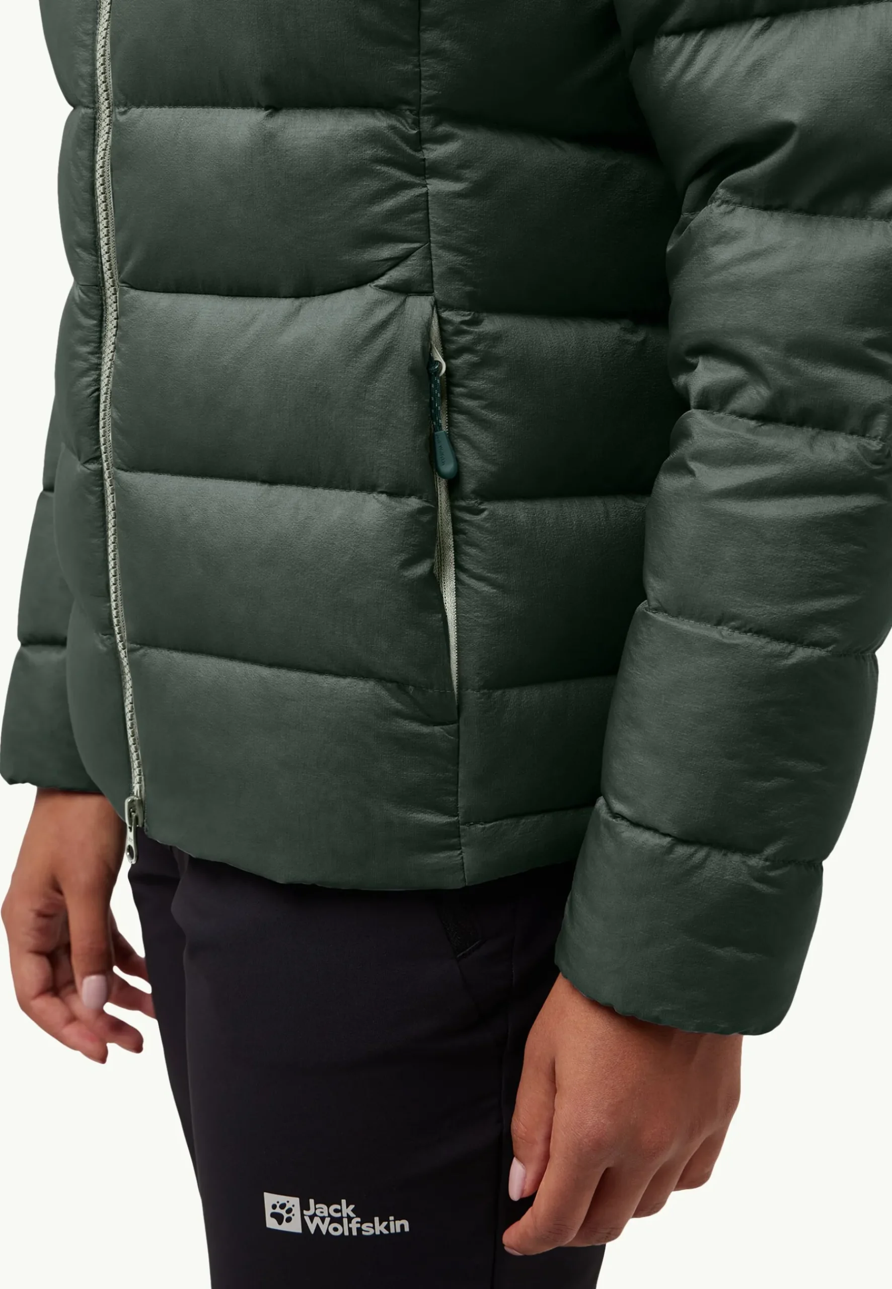 Jack Wolfskin Nebelhorn Down Hoody W Rds|DAMES Isolatiejacks|Winterjacks