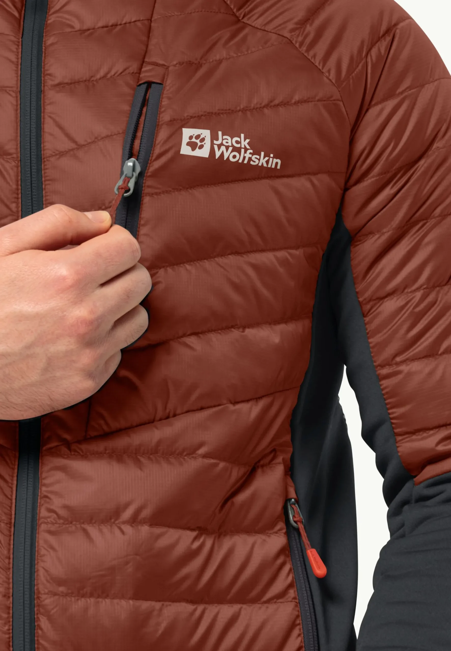 Jack Wolfskin Nebelhorn Down Hybrid M|Heren Voor- En Najaarsjacks/-Jassen|Winterjacks