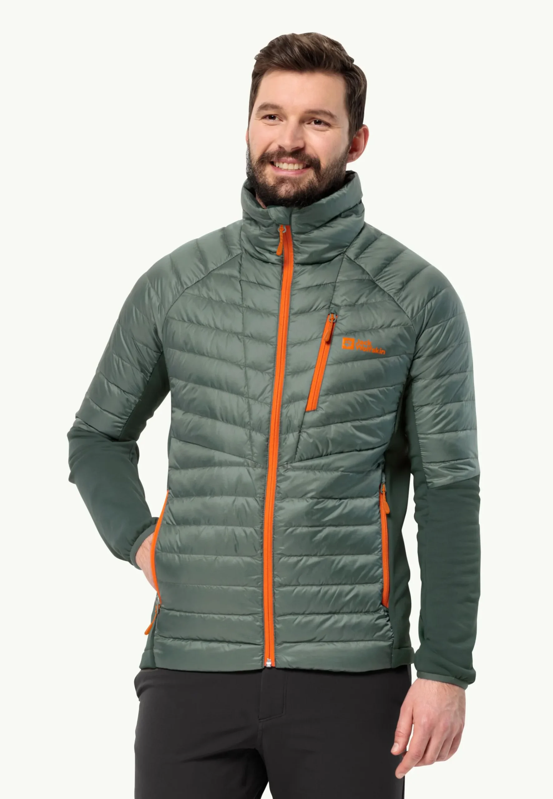 Jack Wolfskin Nebelhorn Down Hybrid M|Heren Voor- En Najaarsjacks/-Jassen|Winterjacks