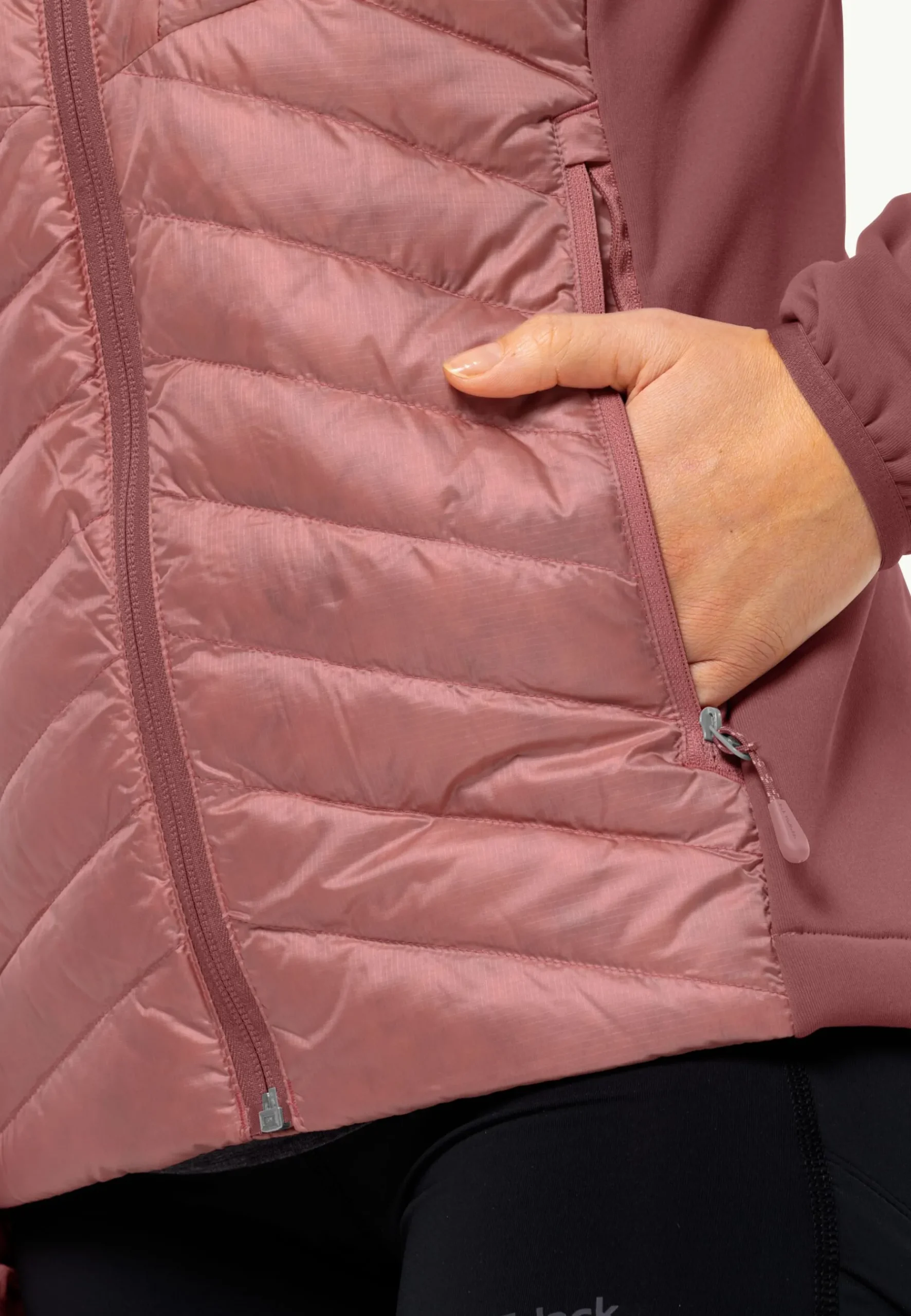 Jack Wolfskin Nebelhorn Down Hybrid W|DAMES Voor- En Najaarsjacks/-Jassen|Fleece