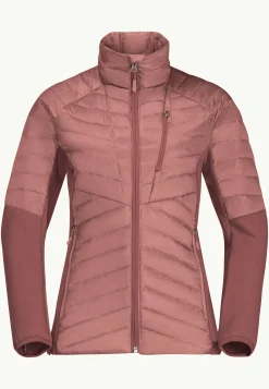 Jack Wolfskin Nebelhorn Down Hybrid W|DAMES Voor- En Najaarsjacks/-Jassen|Fleece