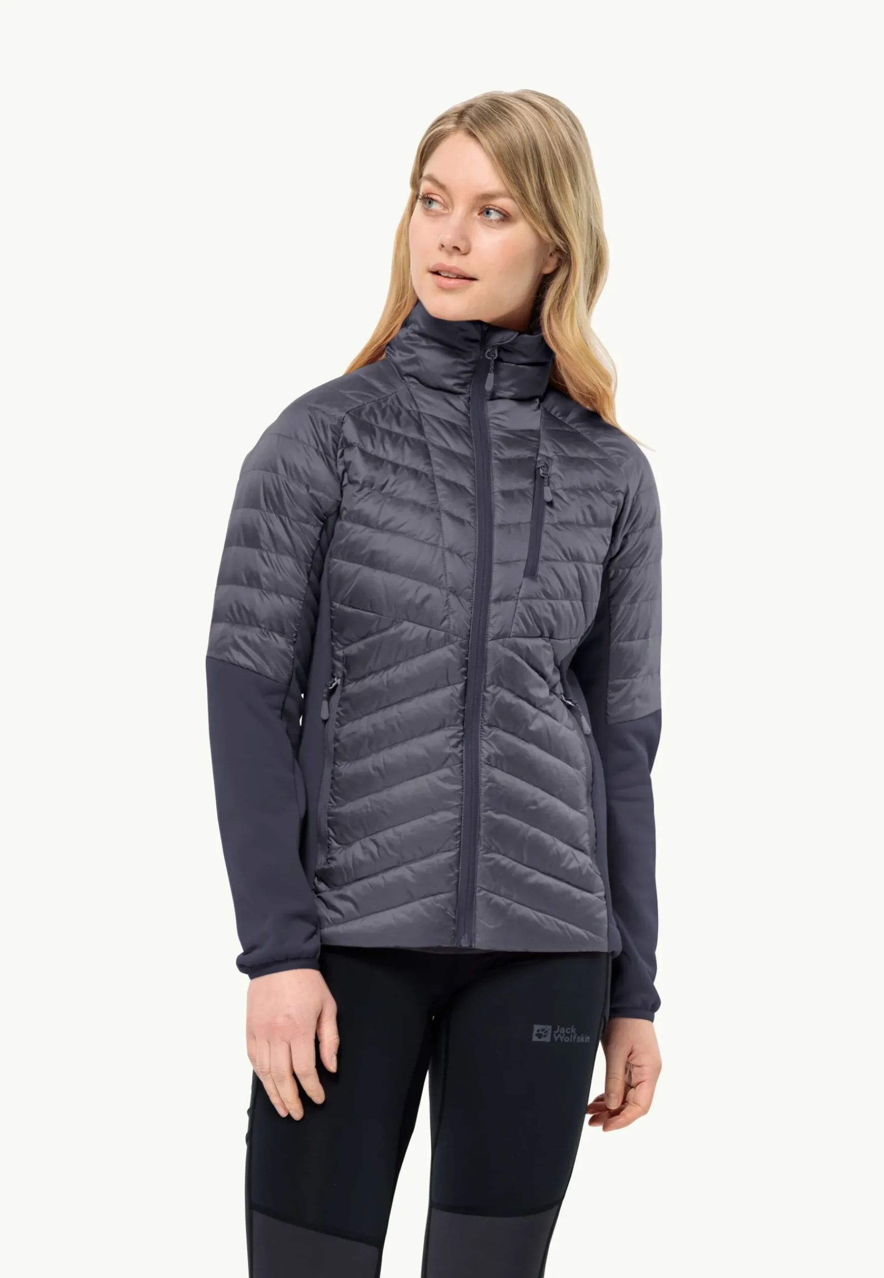 Jack Wolfskin Nebelhorn Down Hybrid W|DAMES Voor- En Najaarsjacks/-Jassen|Fleece