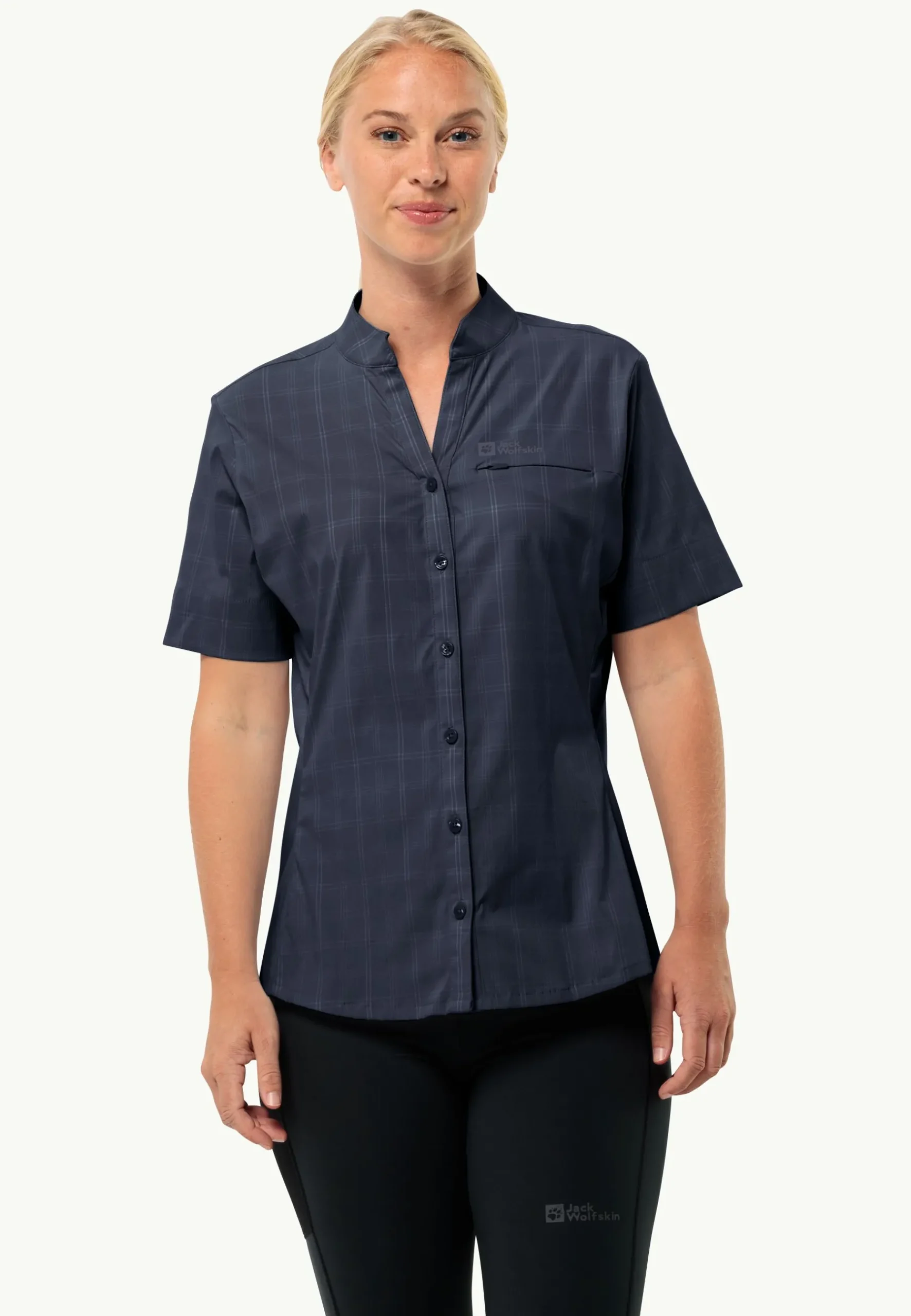 Jack Wolfskin Norbo S|s Shirt W|DAMES Lifestyle|Functionele Shirts