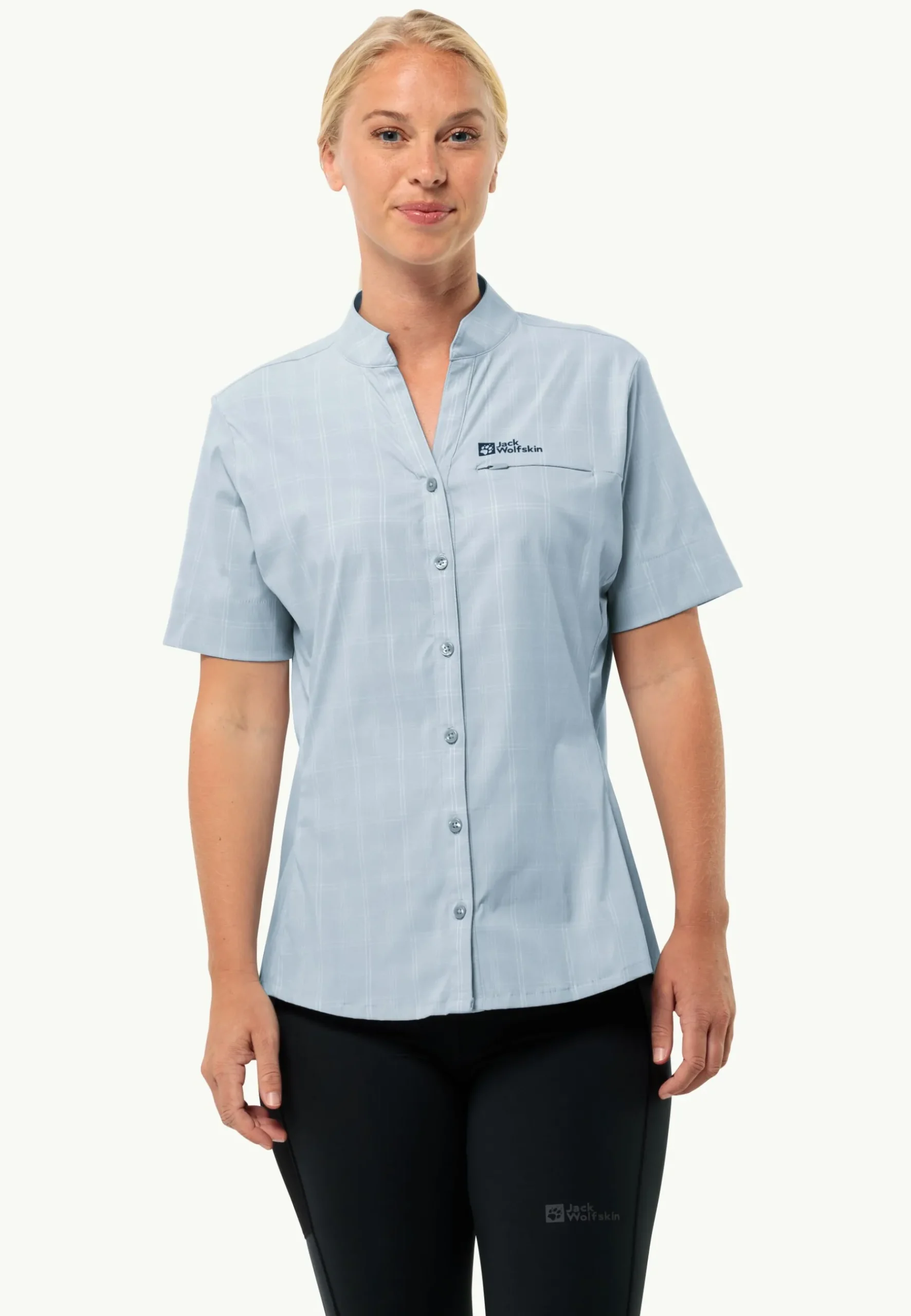 Jack Wolfskin Norbo S|s Shirt W|DAMES Lifestyle|Functionele Shirts