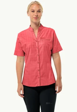 Jack Wolfskin Norbo S|s Shirt W|DAMES Lifestyle|Functionele Shirts