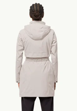 Jack Wolfskin Norden Port Coat W|DAMES Lifestyle|Voor- En Najaarsjacks/-Jassen