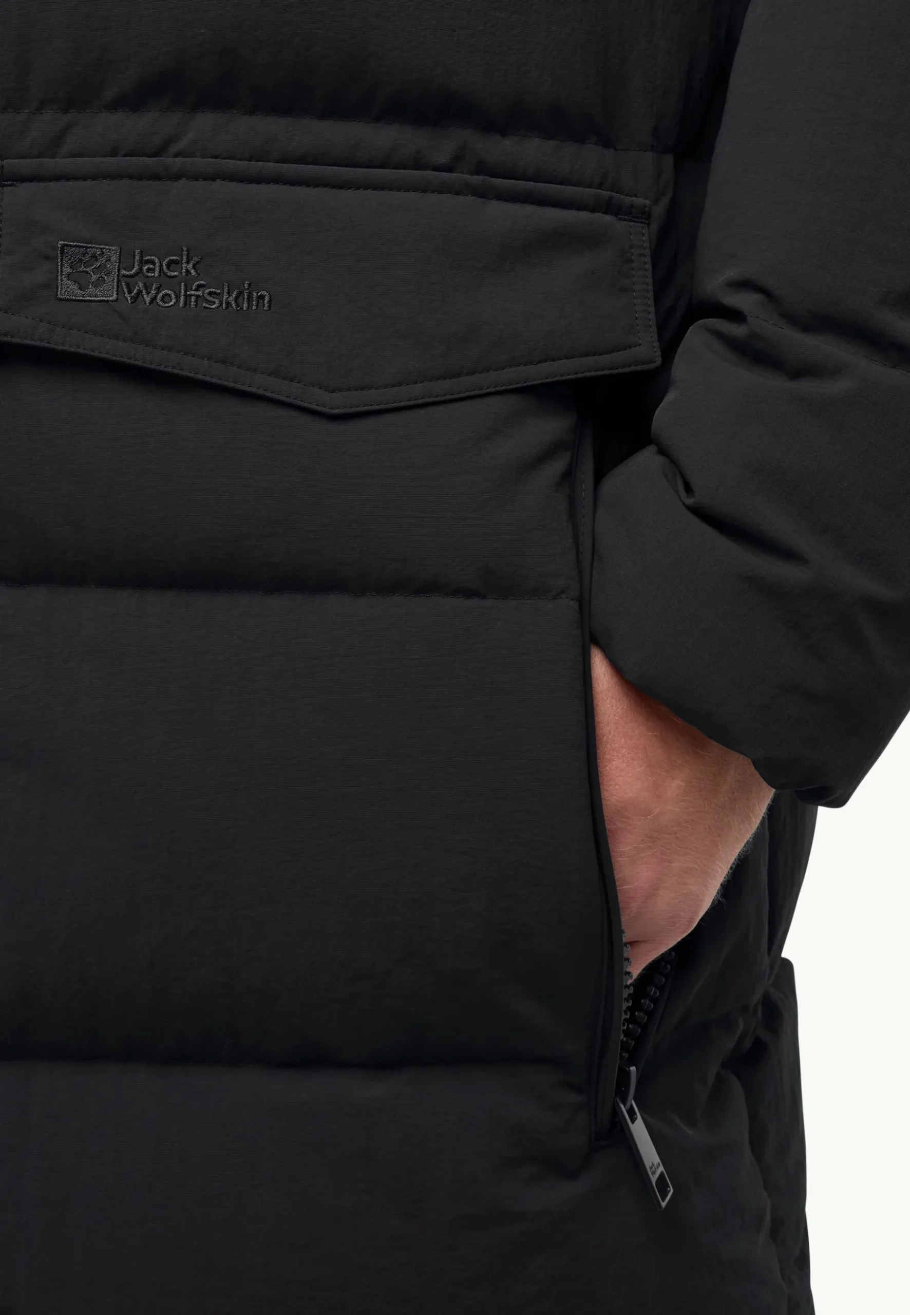 Jack Wolfskin Nordlicht Parka M Rds|Heren Voor- En Najaarsjacks/-Jassen|Winterjacks