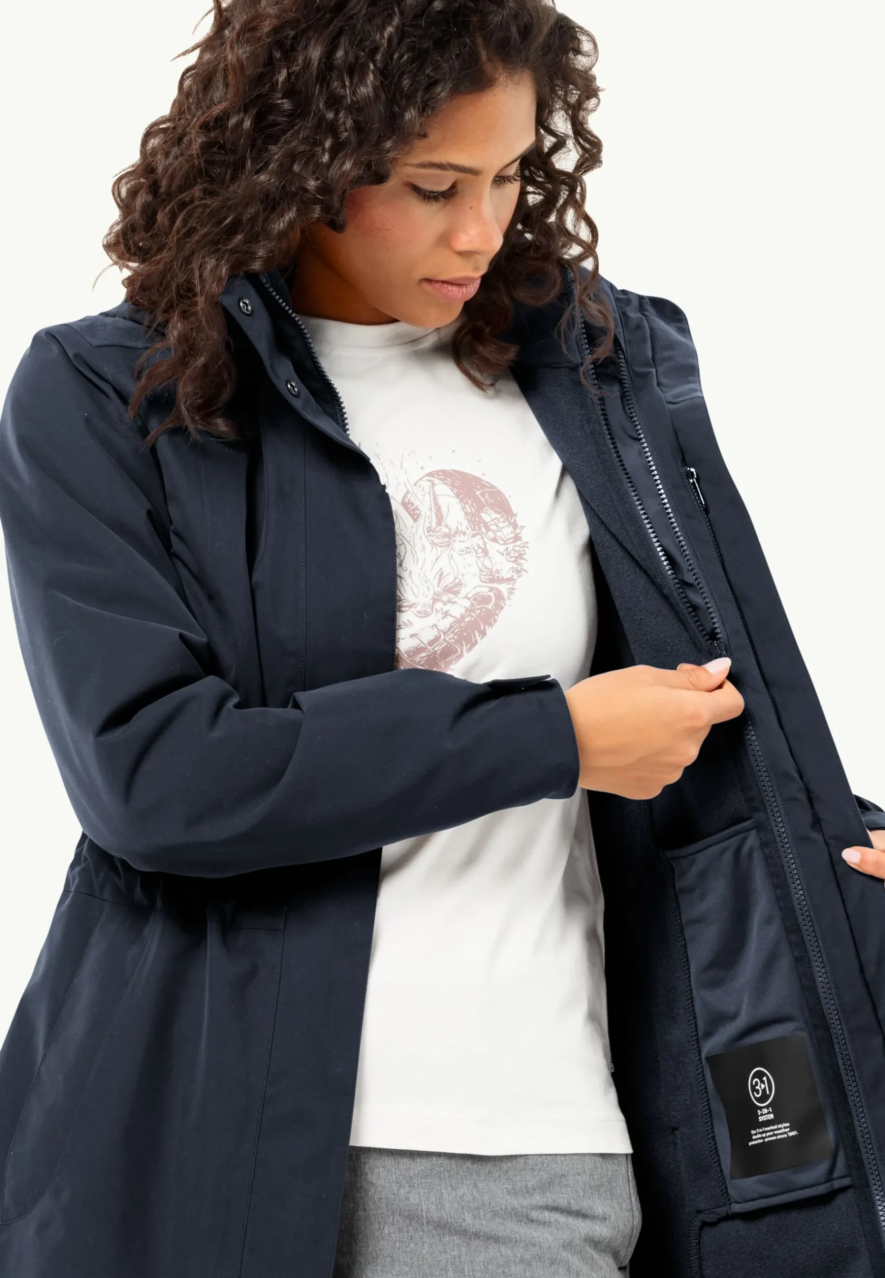 Jack Wolfskin Ottawa Coat|DAMES Lifestyle|Voor- En Najaarsjacks/-Jassen